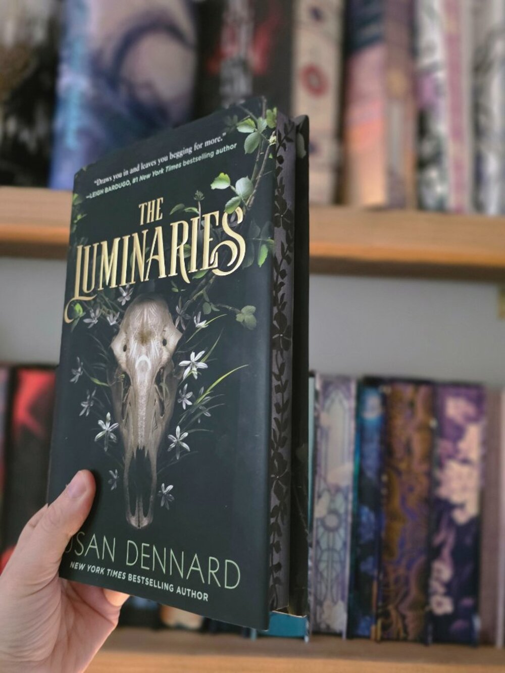 Special edition hardback book of The Luminaries by Susan Dennard